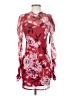 Fourteenth Place 100% Polyester Red Cocktail Dress Size XS - photo 1