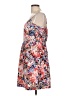 J.Crew 100% Polyester Floral Orange Casual Dress Size 12 - photo 5
