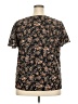 Shein Curve Black Short Sleeve Blouse Size 2X - photo 2