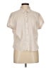 Splendid Ivory Short Sleeve Blouse Size M - photo 1