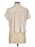 Splendid Ivory Short Sleeve Blouse Size M - photo 2