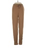 Shein 100% Polyester Stripes Brown Casual Pants Size 4 - photo 1