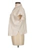 Splendid Ivory Short Sleeve Blouse Size M - photo 5