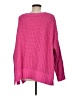 American Eagle Outfitters 100% Polyester Pink Pullover Sweater Size M - photo 2