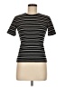 SPAO Stripes Black Short Sleeve Turtleneck Size M - photo 1