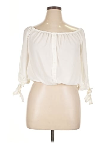 Ambiance 3/4 Sleeve Blouse (view 1)