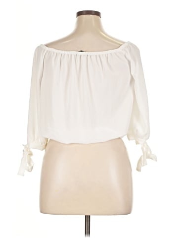 Ambiance 3/4 Sleeve Blouse (view 2)
