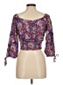 Love Purple 3/4 Sleeve Blouse Size M - photo 2