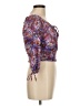 Love Purple 3/4 Sleeve Blouse Size M - photo 4