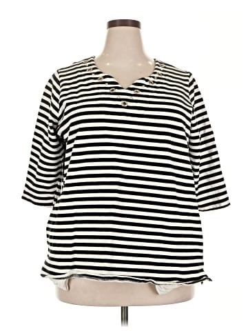 Quacker Factory 3/4 Sleeve Top (view 1)