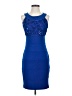 En Focus Studio Blue Cocktail Dress Size 4 - photo 1