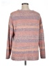 Love Ellie Stripes Pink Pullover Sweater Size 1X - photo 2