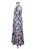 Karina Stripes Blue Casual Dress Size XS - photo 5