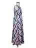 Karina Stripes Blue Casual Dress Size XS - photo 4