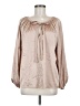 Unbranded Tan Long Sleeve Blouse Size M - photo 1