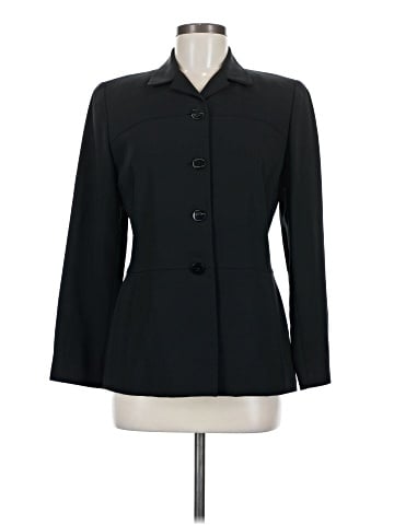 Linda Allard Ellen Tracy Silk Blazer (view 1)