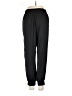 Hem & Thread 100% Polyester Solid Black Casual Pants Size M - photo 2