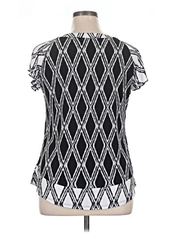 Diana Belle Short Sleeve Blouse (view 2)