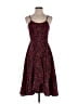 Unbranded 100% Polyester Tropical Floral Red Cocktail Dress Size XS - photo 1