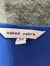 Naked Zebra 100% Polyester Blue Short Sleeve Blouse Size M - photo 7