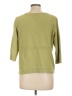 Christopher & Banks 100% Cotton Green Pullover Sweater Size L - photo 2