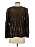 Amadi 100% Rayon Brown Long Sleeve Blouse Size S - photo 2