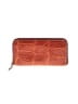Lodis Snake Print Solid Orange Brown Wallet One size - photo 1