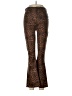7 For All Mankind Animal Print Brown Active Pants Size 28 waist - photo 1
