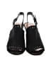 Tahari 100% Leather Black Heels Size 8 1/2 - photo 2