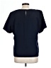 Lauren Lee 100% Polyester Blue Short Sleeve Top Size L - photo 2