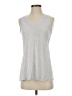 CAbi Silver Sleeveless T-Shirt Size S - photo 1