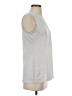 CAbi Silver Sleeveless T-Shirt Size S - photo 4
