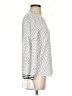 Ann Taylor 100% Polyester Polka Dots Ivory Long Sleeve Blouse Size XS - photo 4