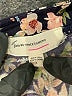TWO by Vince Camuto Floral Black 3/4 Sleeve Blouse Size L - photo 7