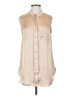 DR2 100% Polyester Ivory Sleeveless Blouse Size XS - photo 1