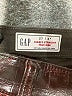 Gap 100% Polyester Metallic Silver Casual Pants Size 27 waist - photo 7