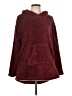 Assorted Brands 100% Polyester Burgundy Poncho Size L - photo 1