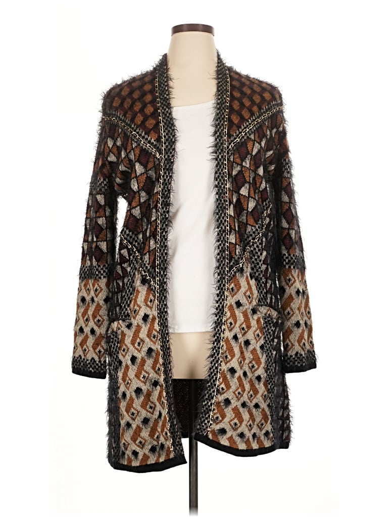 Pre-owned Bcbgmaxazria Kimono In Brown