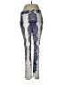 Zara Paisley Blue Yoga Pants Size 4 - photo 1