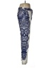 Zara Paisley Blue Yoga Pants Size 4 - photo 4