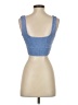 Unbranded Blue Sleeveless Top Size XXS - photo 2