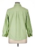 Fashion Bug Green 3/4 Sleeve Button-Down Shirt Size 14 - 16 - photo 2