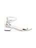 Stuart Weitzman Silver Sandals Size EU 40 - photo 1