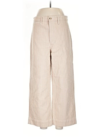 Madewell Slim Emmett Wide-Leg Pants in Gingham Check (view 1)