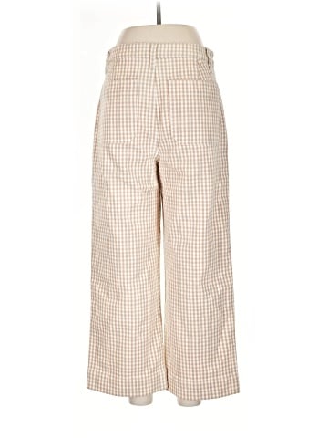 Madewell Slim Emmett Wide-Leg Pants in Gingham Check (view 2)