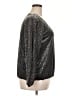 JM Collection Silver Long Sleeve Blouse Size 2X - photo 4