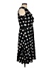 Leota Argyle Black Casual Dress Size M - photo 4