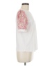 CeCe Floral White Short Sleeve T-Shirt Size M - photo 4