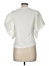 Zara Ivory Short Sleeve Top Size M - photo 2