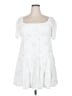 Rewind 100% Rayon White Casual Dress Size XXL - photo 1